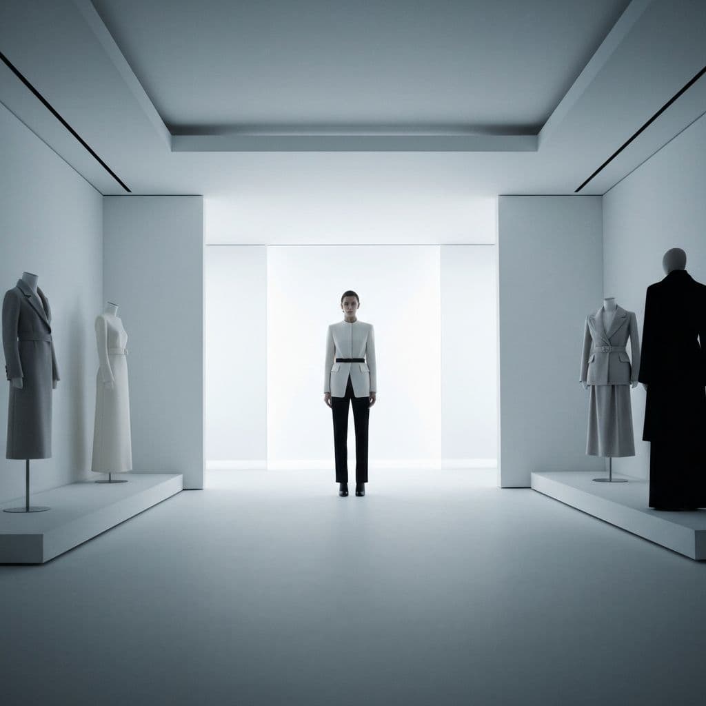 Editorial clothing study for the Serein Archive preview